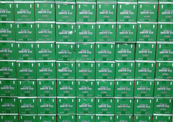 Cartons of goods